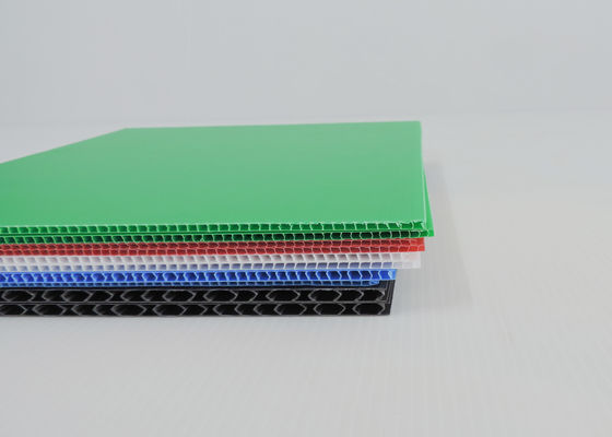SGS Corrugated Plastic Layer Pads Fluted Polypropelyne Plastic Sheets